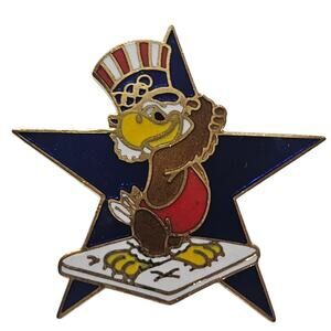 1984 Las Angeles Olympic Game Pin